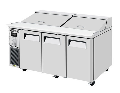 Turbo Air JST-72-N 72" J Series Three-Section Sandwich/Salad Prep Table