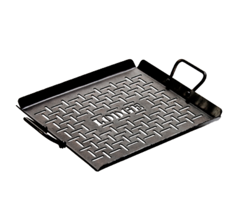 Lodge CRSGP12 Seasoned Carbon Steel Grilling Pan, 12-Inch
