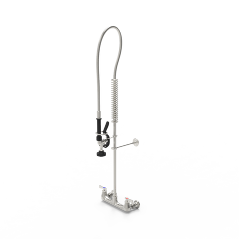 AA-988G GSW 8" Wall Mount Heavy Duty Pre-Rinse Faucet