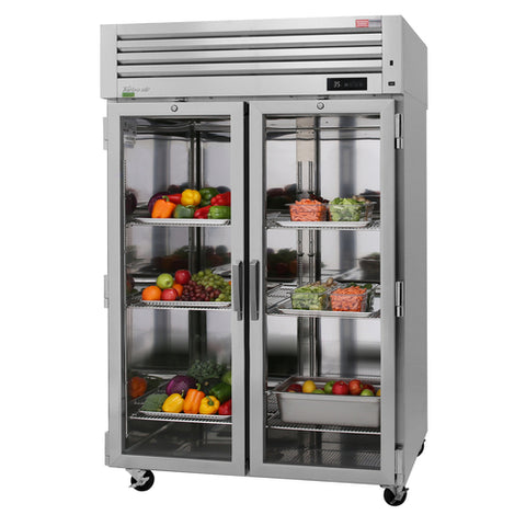 Pro-50R-G-N Turbo Air Refrigerator, Reach-In, Two-Section, 48.7 Cu. Ft. Capacity-Turbo Air