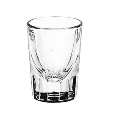 Libbey Glass 5126 2 oz. Fluted Whiskey Shot Glass