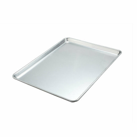 Winco ALXP-1622 2/3 Size Aluminum Sheet Pan with Closed Bead
