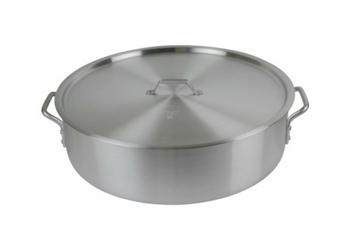 Libertyware BZR28 28-Quart Standard Duty Aluminum Brazier with Cover