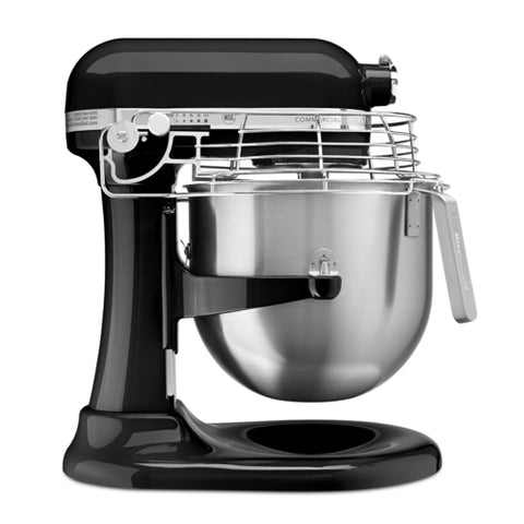 KitchenAid Commercial KSMC895OB NSF Certified 8 Qt Bowl-Lift Commercial Stand Mixer with Bowl Guard, Onyx Black