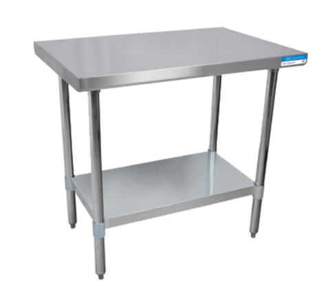 BK Resources VTT-1860 60"W x 18"D Stainless Steel Work Table