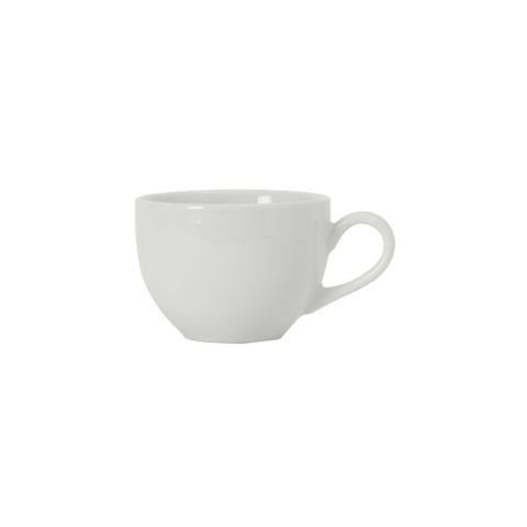 Tuxton China BPF-0801 8 oz. Porcelain White China Cappuccino Cup
