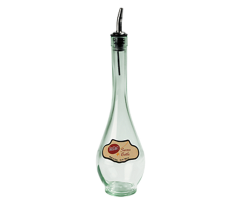 TableCraft H931 Siena Collection 16 oz Oil and Vinegar Bottle with Stainless Steel Pourer