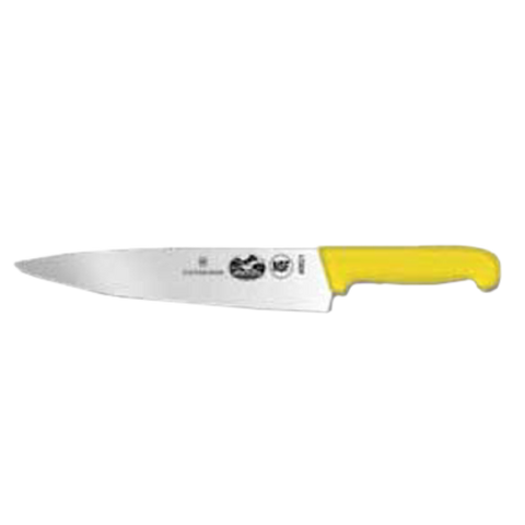 Victorinox 5.2008.25 10-Inch Chef's Knife with Yellow Fibrox Pro Handle