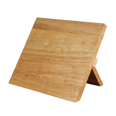 Mercer Culinary M30720 9 1/2" x 8 5/8" Rubberwood Magnetic Knife Board