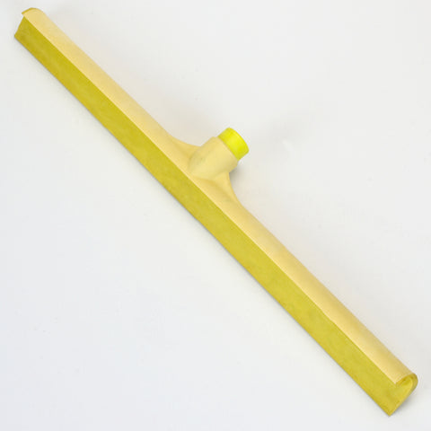CFS Brands 3656804 Sparta Single Blade Floor Squeegee, 24 Inch, Yellow