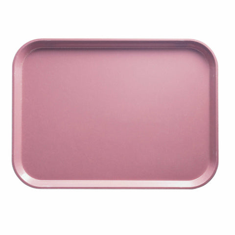 Cambro 1014FF409 10" x 14" Blush Customizable Fast Food Tray