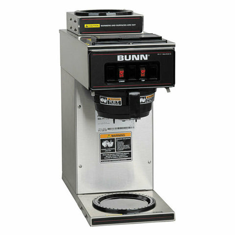 Bunn VP17-2 13300.0002 Low-Profile Pourover Coffee Brewer with 2 Warmers
