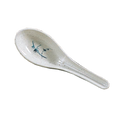 7003BB Thunder Group 3/4 Oz. Blue Bamboo Won Ton Soup Spoon-Thunder Group