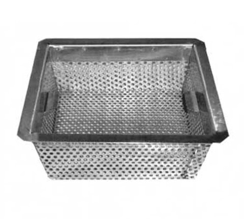 GSW USA FS-BS5 Stainless Steel Floor Sink Basket 10" x 10" x 5"