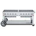 CV-MCB-72-SI 50/100 Crown Verity 72" Mobile Outdoor Charbroiler Only, LP-CROWN VERITY INC.