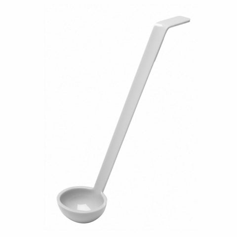 Cambro LD105148 Camwear 1 oz White Polycarbonate Salad Dressing Ladle
