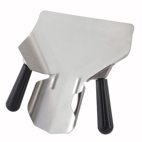 Winco FFB-2 French Fryer Bagger with Dual Handles, Stainless Steel