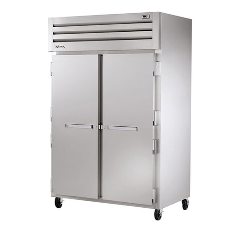 STA2R-2S-HC True Mfg.  SPEC SERIES® Refrigerator, reach-in, two-section, (2) stainless steel doors