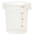 8RFSPROPP190 Cambro CamRound® FreshPro Round Food Container, 8 qt.-Cambro