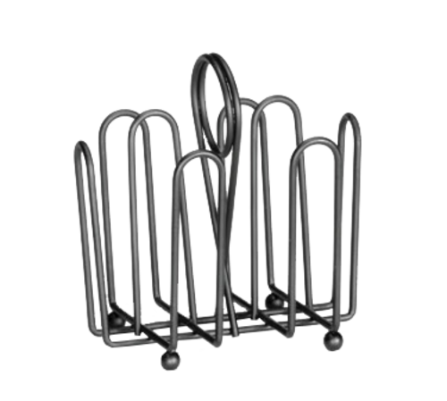 597CBK Tablecraft Black Wire Jelly Packet Rack – Cresco Resco ...