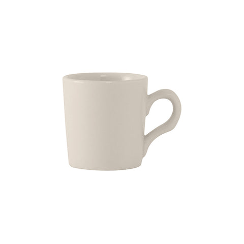 Tuxton China TRE-028 Reno/Nevada 2-3/4 oz. Eggshell Espresso Cup