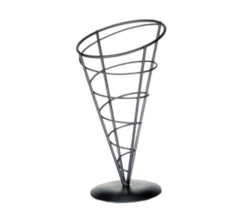 TableCraft AC59 Vertigo Collection 9" Appetizer Cone Wire Basket