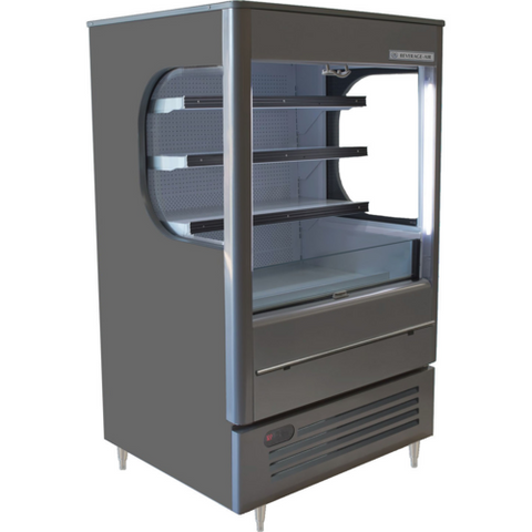 Beverage-Air VMHC-7-1-G VueMax Open-Air Merchandiser in Gray