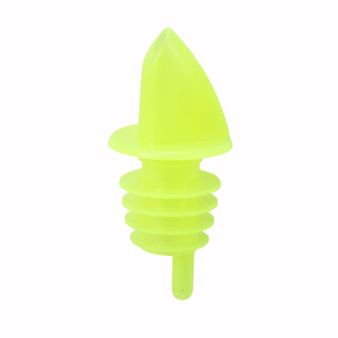 Winco PPR-2Y Free-Flow Plastic Pourer Spout, Yellow
