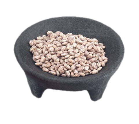HS Inc. NHS1005-CH 20 oz. Charcoal Polypropylene Grande Molcajete