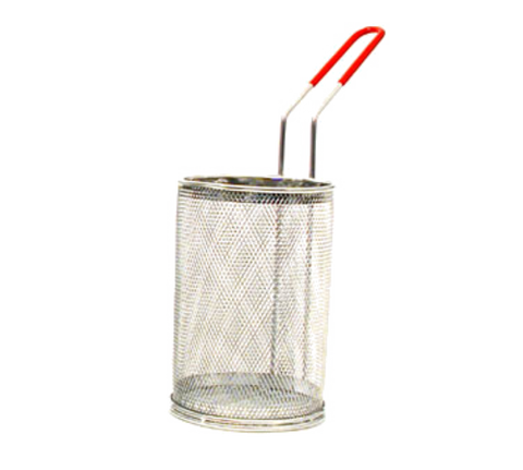 42925 Town 5" x 7" Stainless Steel Blanching Basket w/ Coated Handle-TOWN