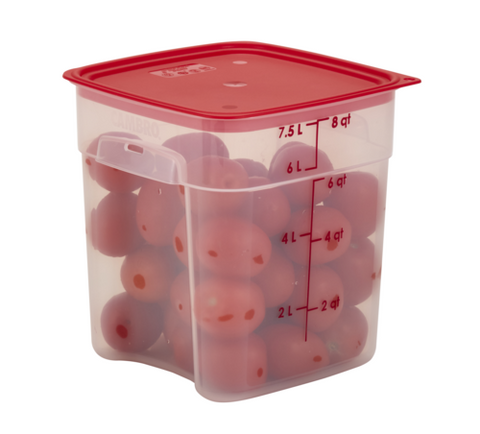 12SFSPROPP190 Cambro FreshPro Food Container, 12 Qt., Translucent