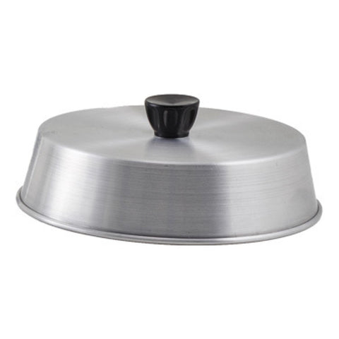 Winco ADBC-8 8" Round Flat-Top Aluminum Basting Cover