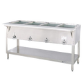 E304-120 Duke 58-3/8" 120V Electric 4-Well Hot Food Station-Duke Manufacturing