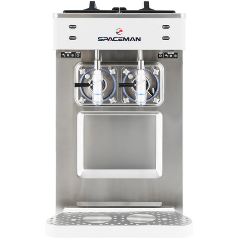 6695-C Spaceman USA Frozen Beverage Machine, Countertop, (2) Flavors, (2) 12.7 qt.-Spaceman USA