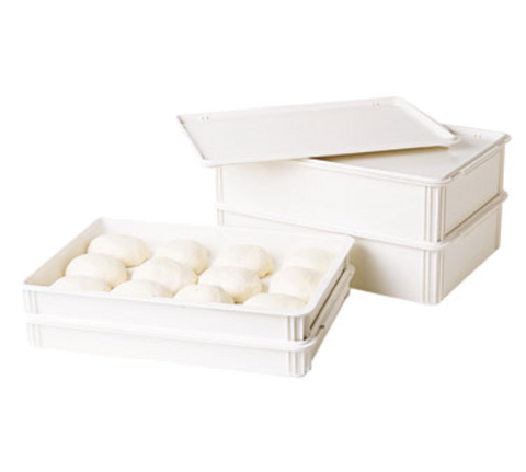Cambro DBC1826CW148 Camwear 18" x 26" White Pizza Dough Proofing Box Lid