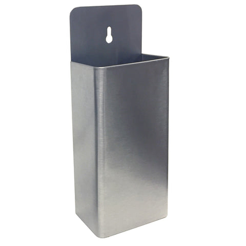 13-929 Spill Stop 5-1/4" x 3-1/4" x 13" Stainless Steel Bottle Cap Catcher