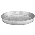 GP10 Tablecraft 10-1/2" Galvanized Steel Round Platter-Tablecraft Products