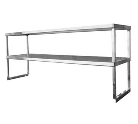 DS-1248 GSW 48"Lx 12" Heavy-Duty Double Overshelf