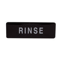 SGN-327 Winco 3" x 9" "Rinse" Sign-WINCO