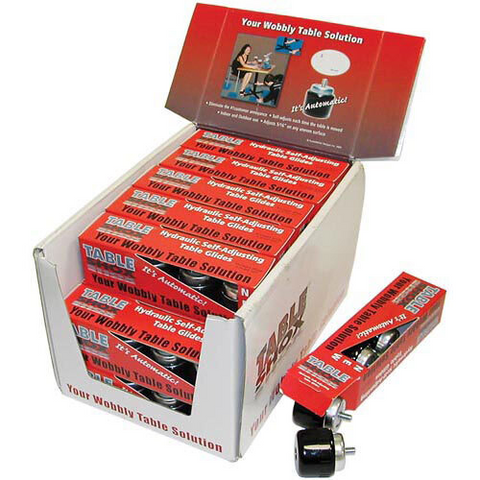 263816 AllPoints Foodservice Parts & Supplies Self-Leveling Glide 4-pack-ALLPOINTS FOOD SERVICE PARTS & SUPPLIES