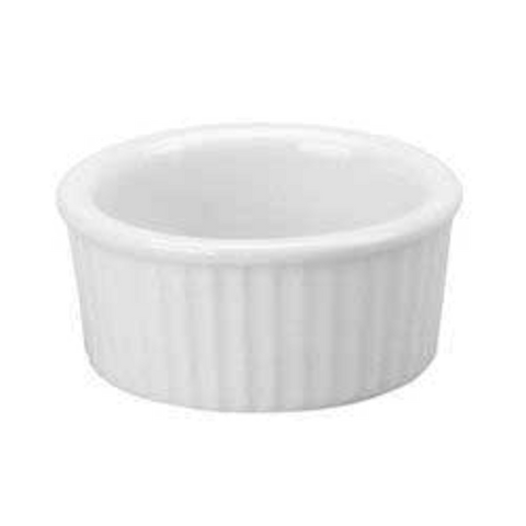 Vertex China RMK-5-P Market Buffet Fluted Ramekin 5 oz.