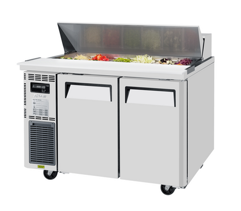 JST-48-N Turbo Air 48" 2 Door Refrigerated Sandwich/Salad PrepTable