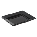ML-11-BK GET 12" x 10" Black Milano Plate-GET ENTERPRISES