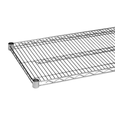 Enhanced Wire Shelving WS2436C Chrome Wire Shelf 24"W x 36"L