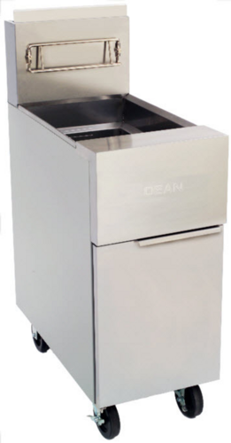 GF14 Dean® Fryer, gas, floor model, 40 lb. capacity