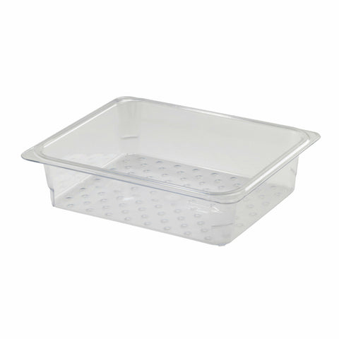 23CLRCW135 Cambro 10-7/16" x 12-3/4" x 3" Deep Camwear Colander
