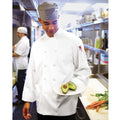 WCCWWHTL Chef Works Men's Double-Breasted Le Mans Chef Coat-CHEF WORKS