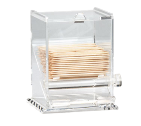 228 Tablecraft Clear Top-Loading Toothpick Dispenser-Tablecraft Products