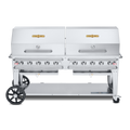 CV-RCB-72RDP-SI50/100 Crown Verity 72" Pro Series Grill Includes Roll Domes, Bun Racks, Under Shelf, LP-CROWN VERITY INC.