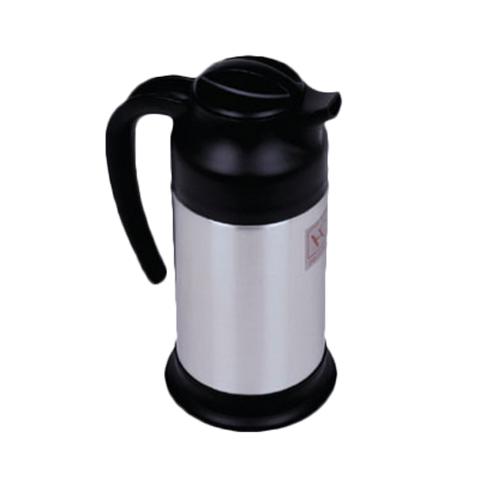 Thunder Group TJWB010 1.0L Black/Stainless Double-Wall Vacuum Carafe